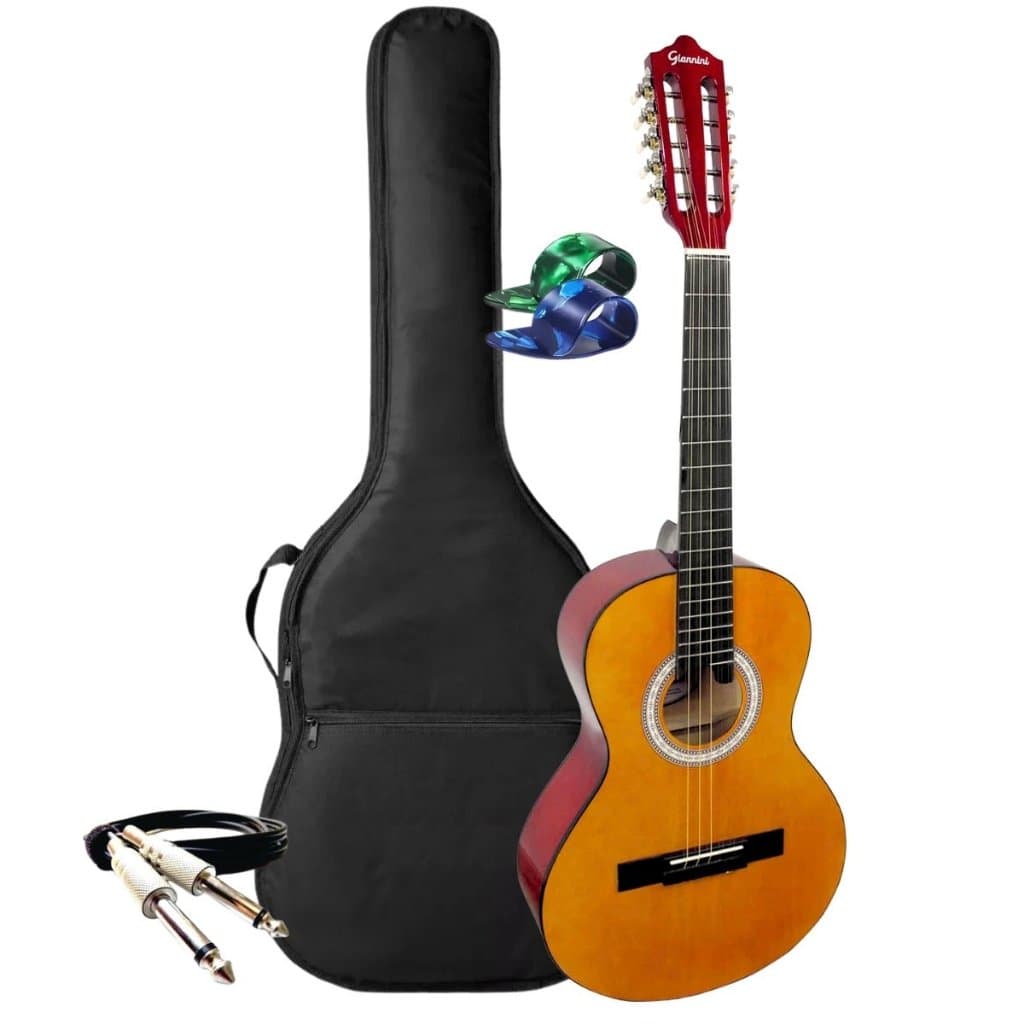 Kit Viola Caipira Giannini Acústica Vs14 + Acessorios 