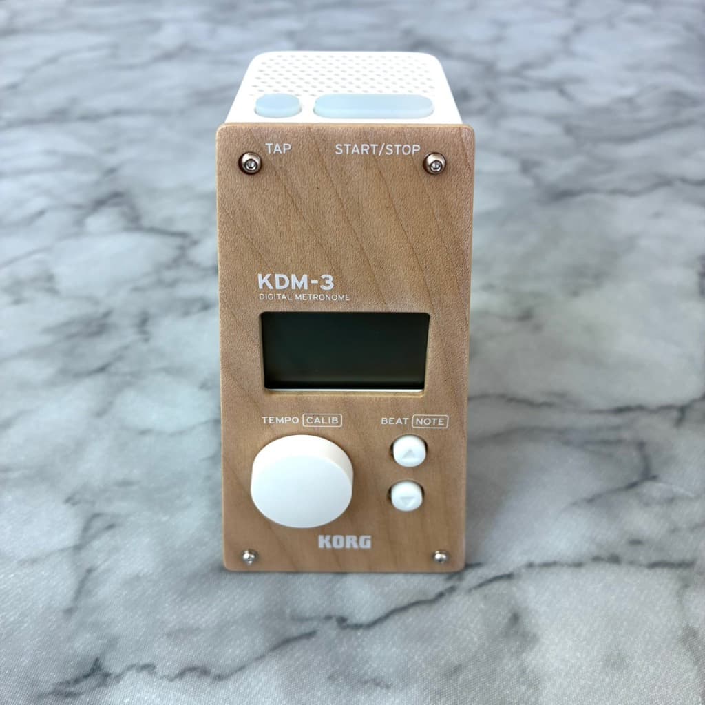 Metrônomo KORG KDM-3-WDWH Madeira Branco
