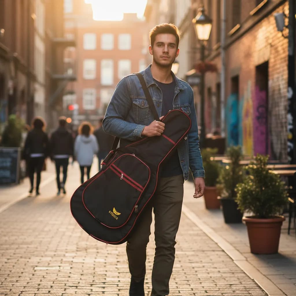 Capa Bag Contrabaixo Plus Line Evance