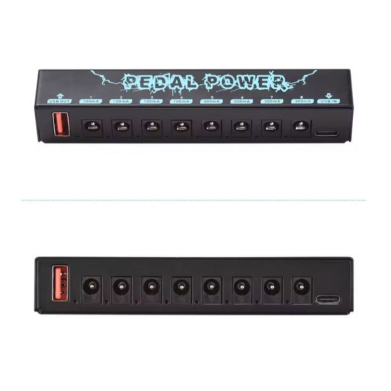 Fonte para pedais de efeitos Power Guitar Fonte de alimentação