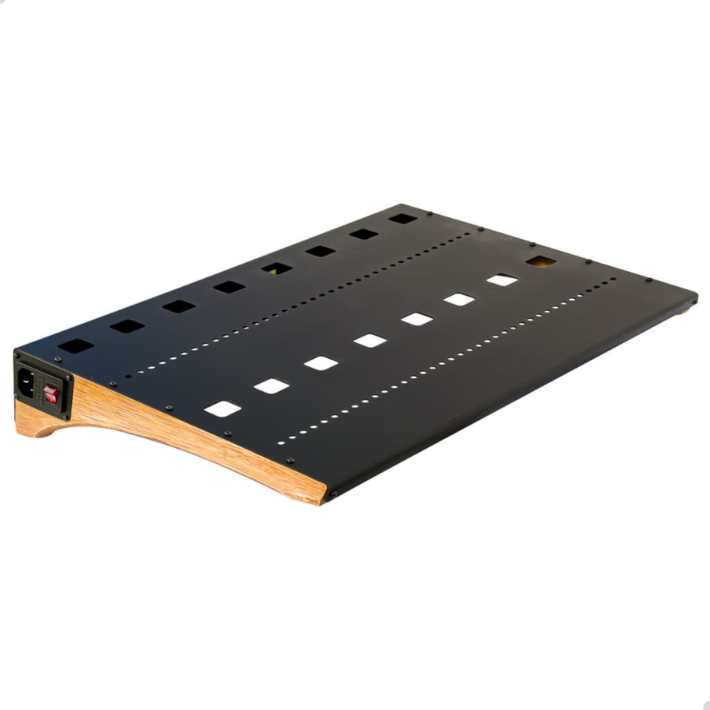 PedalBoard em Aço Reforçado Para Até 16 Pedais Eletrificado - Fuhrmann