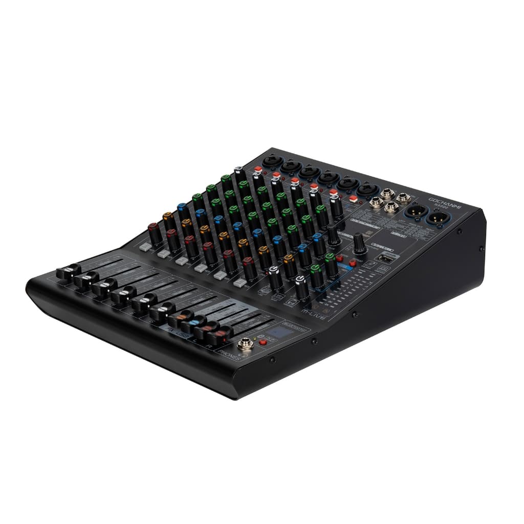 Mesa De Som GOCHANMI NX600 Dj Mixer 6 Canais 99dsp 48v 127/220v
