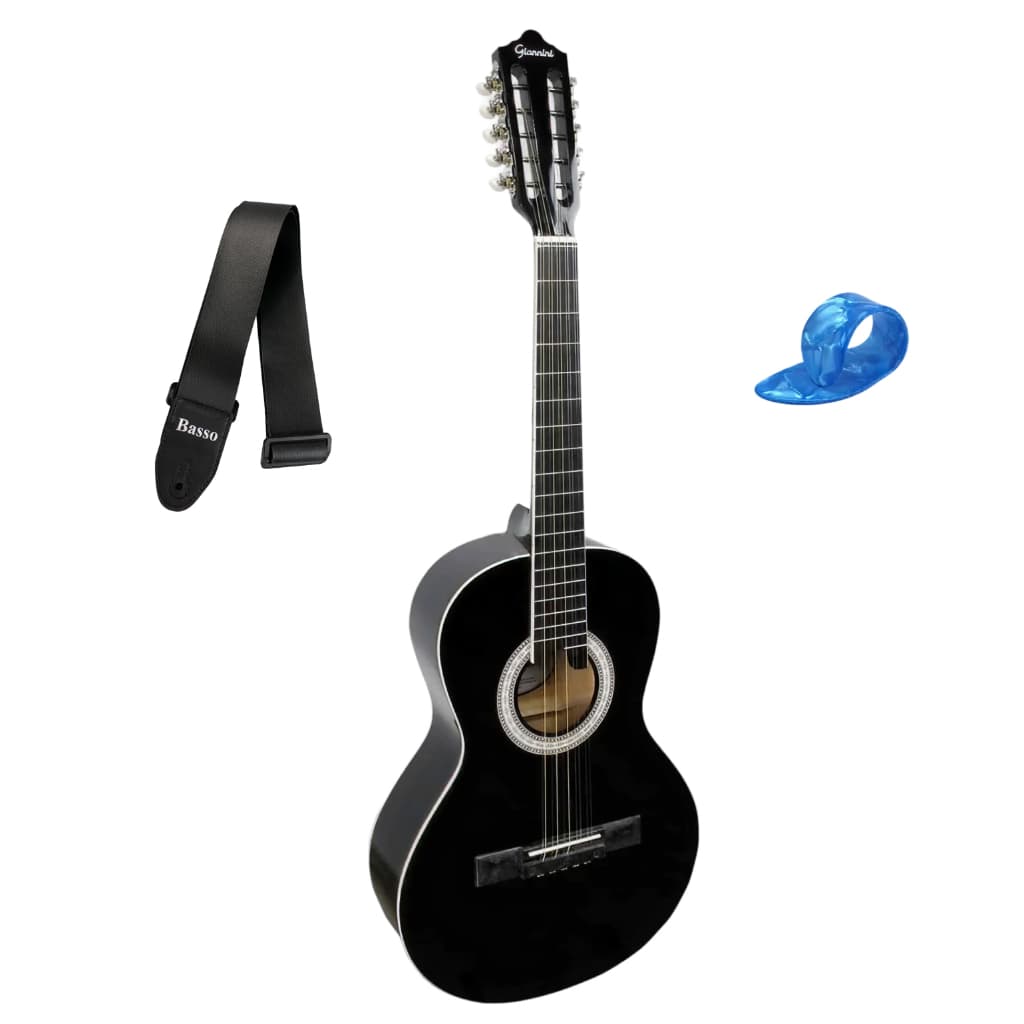 Viola Caipira Acústica Giannini Vs14 Preta Bk