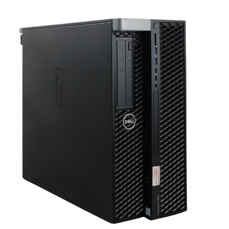 PC Workstation Dell Precision 7820 32GB RAM SSD 1TB HD 1TB Windows 10 Torre Alto Desempenho