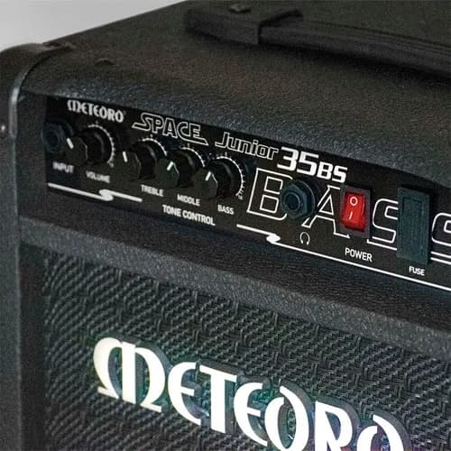 Cubo Amplificador Meteoro Space Junior 35BS 35w P/ Baixo Cor Preto