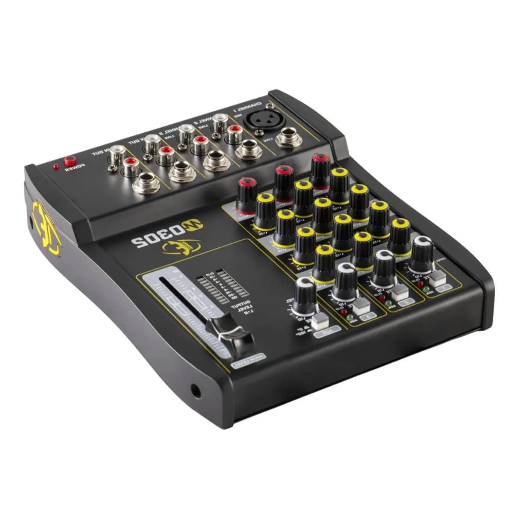 Mixer Eros M0302 Equalizador Mesa De Som Profissional Pra Dj