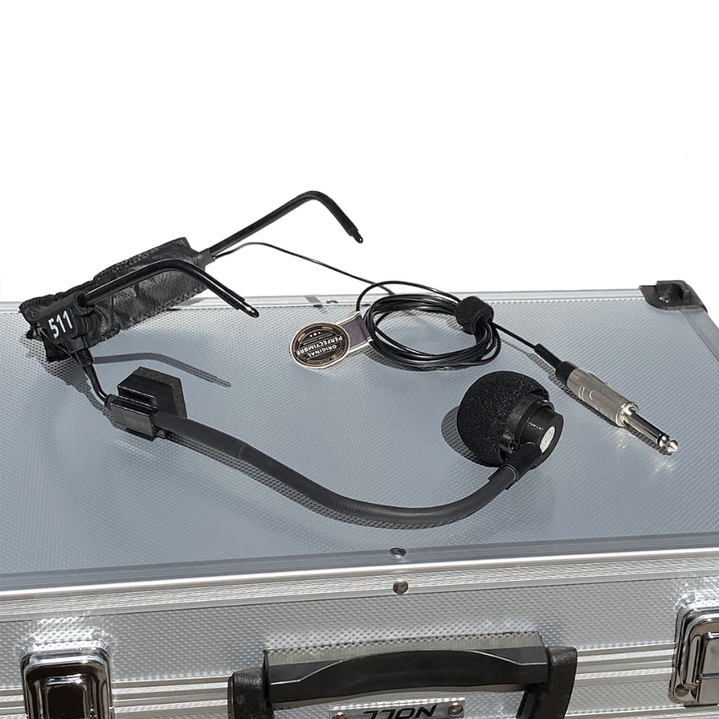 Microfone Headset Conexão P10 Hedset Para Voz Cantores Teclados Mesas De Som E Amplificadores
