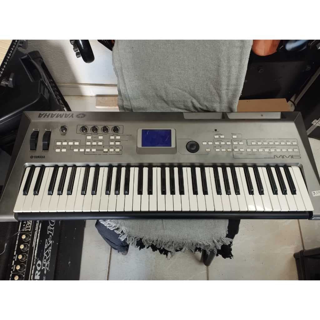 Sintetizador Yamaha Mm6 61 Teclas Sons Série Motif