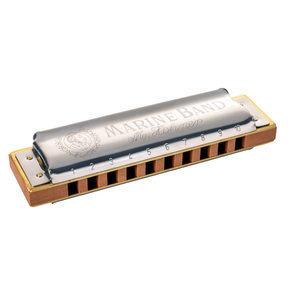 Gaita Harmónica Marine Band em G (Sol) 1896/20 Diatônica Gaita de Boca Profissional Gaita Hohner