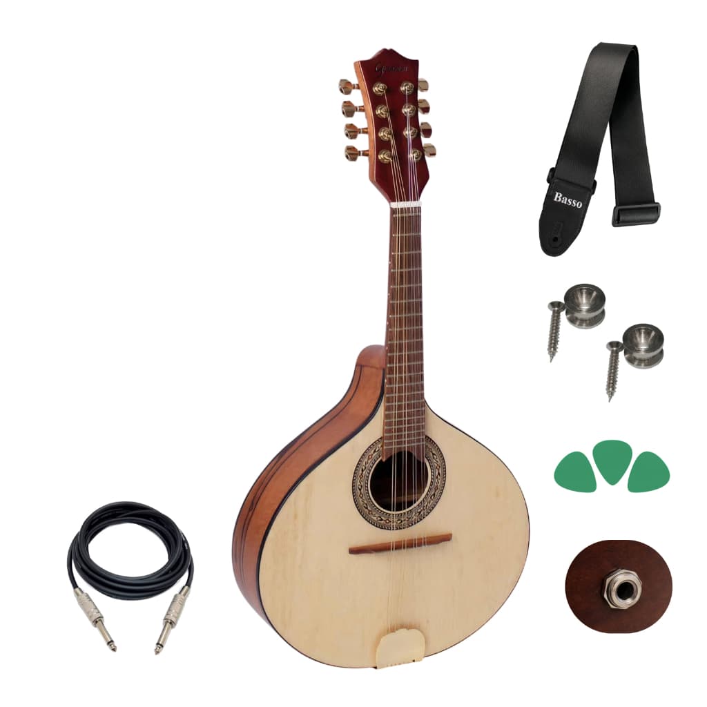 Bandolim Giannini Eletrico Goncalo Alves Natural Bs1