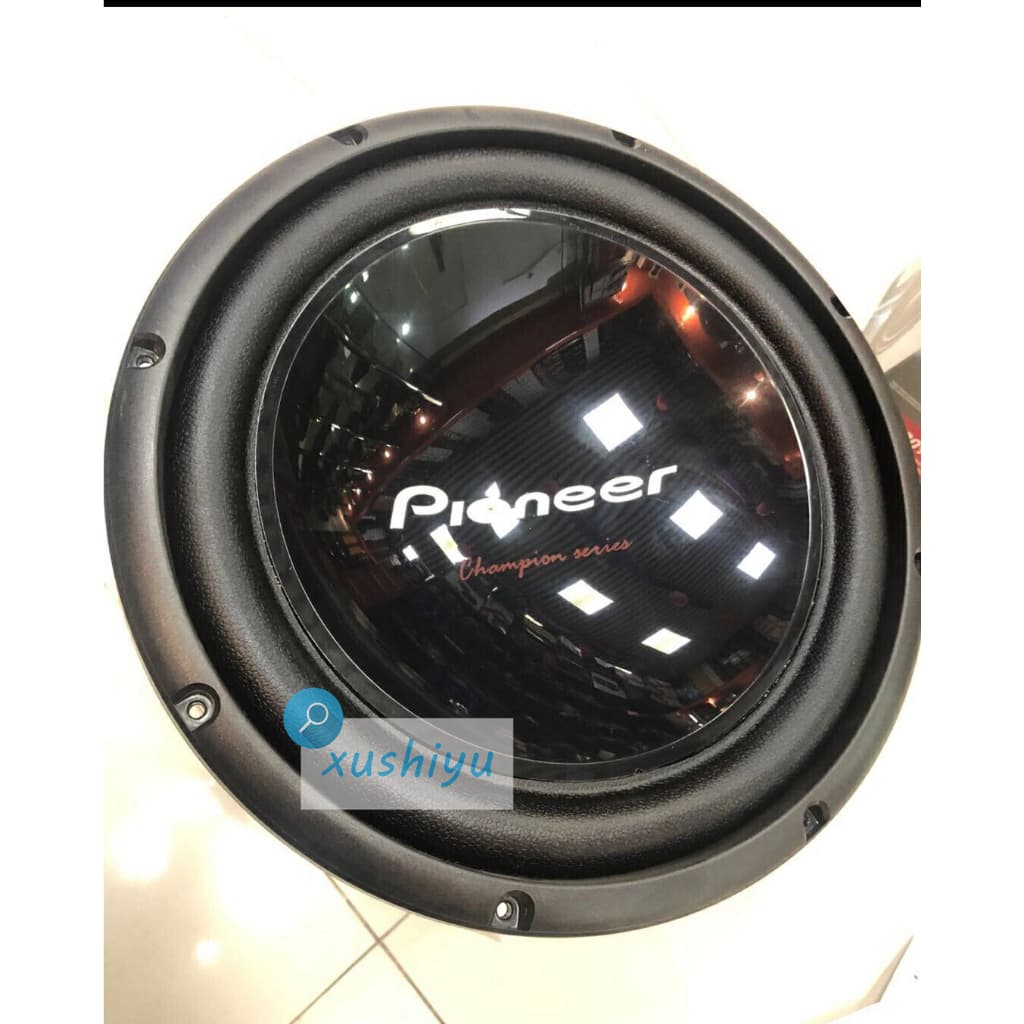 Pioneer W309D4 Áudio para carro Subwoofer de 12 polegadas Alto-falante único Bobina de tom duplo Baixo puro