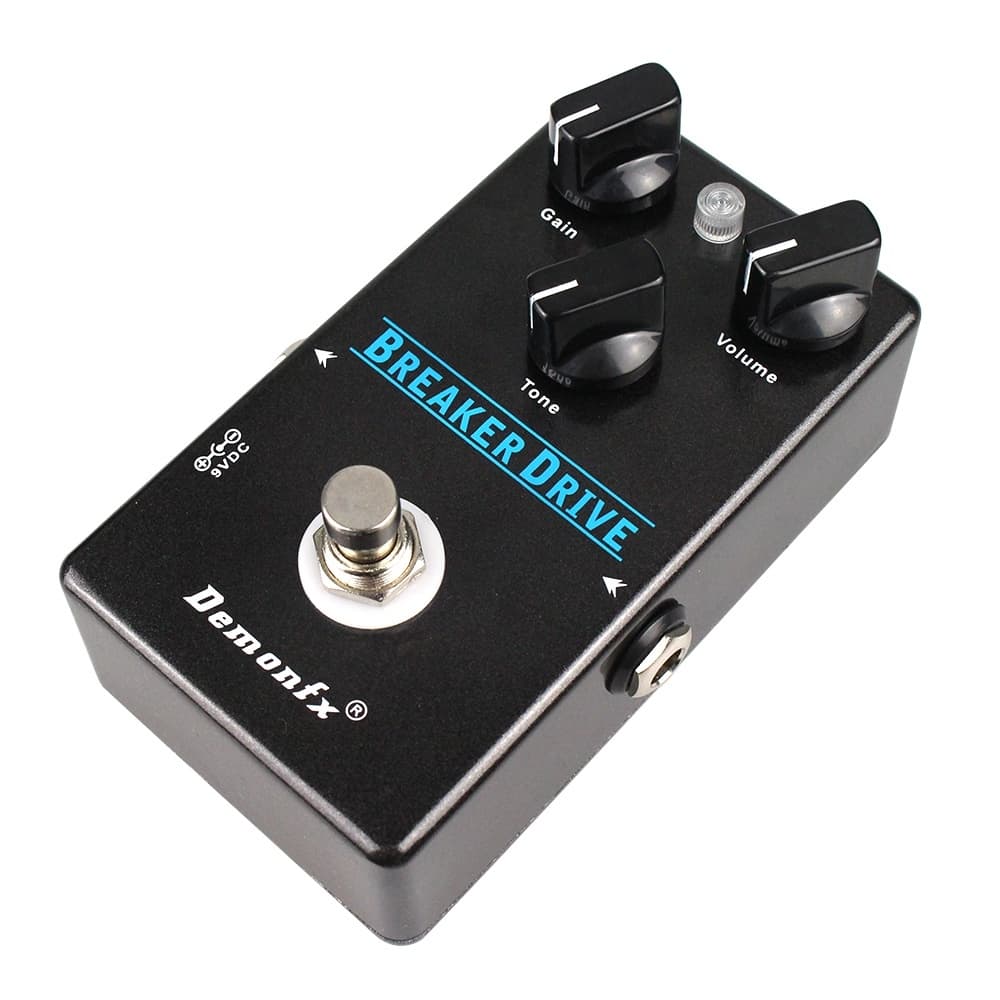 Demonfx Alta Qualidade Azul Disjuntor Overdrive Distorção Guitarra Efeito Pedal Buraco Dispositivo Acessórios De Música