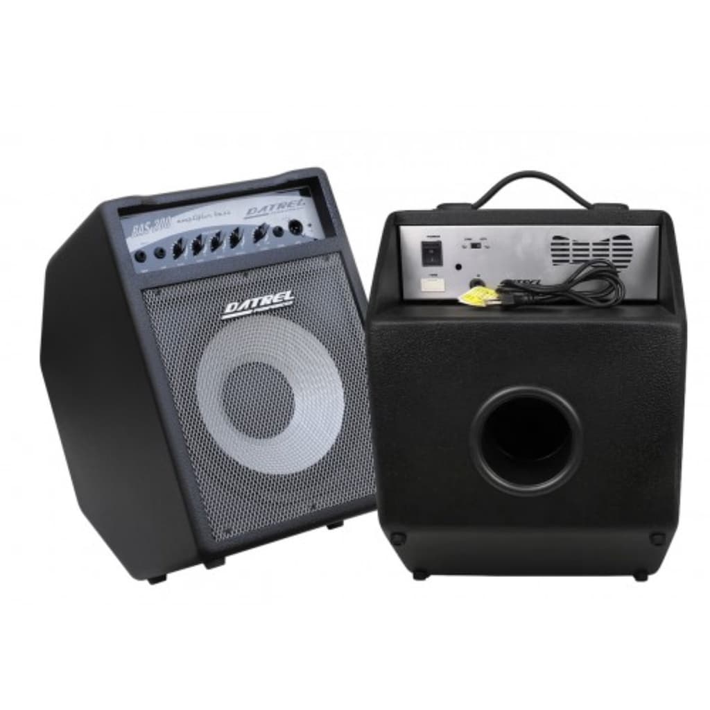 Amplificador Cubo Datrel Para Baixo 12" 200 W Cone Aluminio