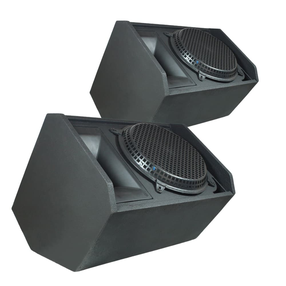 Kit 2 caixas de som passivas pretas 540w RMS, prontas para entrega.