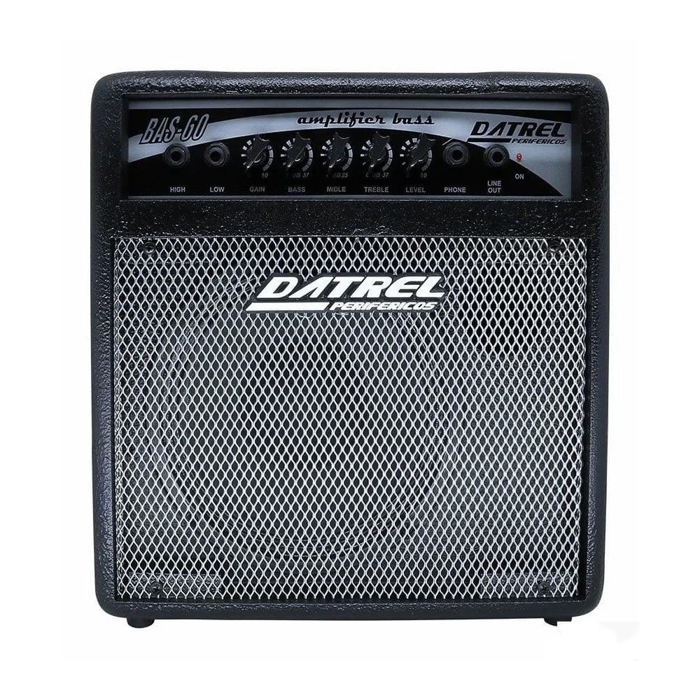 Cubo Amplificador de Som 8" P/ Contra Baixo 60W Datrel