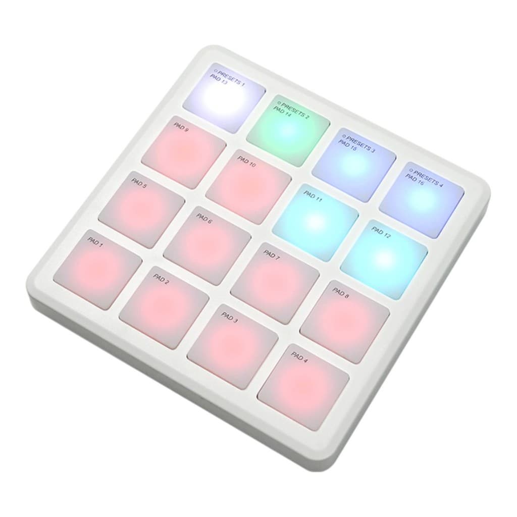CONTROLADOR M VAVE SK-16 SMC PAD POCKET MIDI S/ FIO PORTATIL