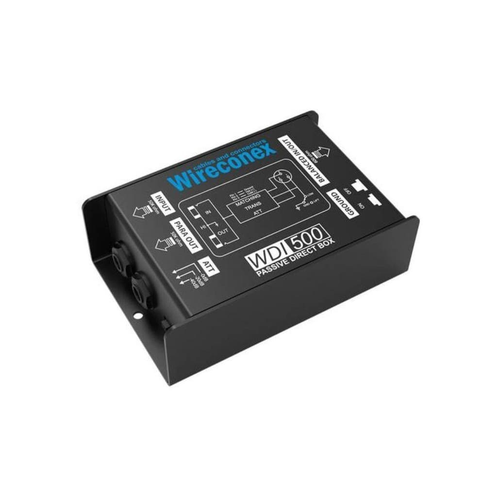Direct Box Passivo Wireconex WDI 500 Casador De Impedancia em fundo branco
