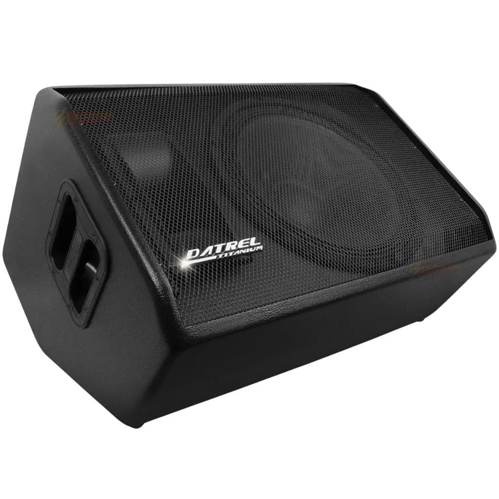 Caixa de som preta DATREL 15 polegadas 300w rms