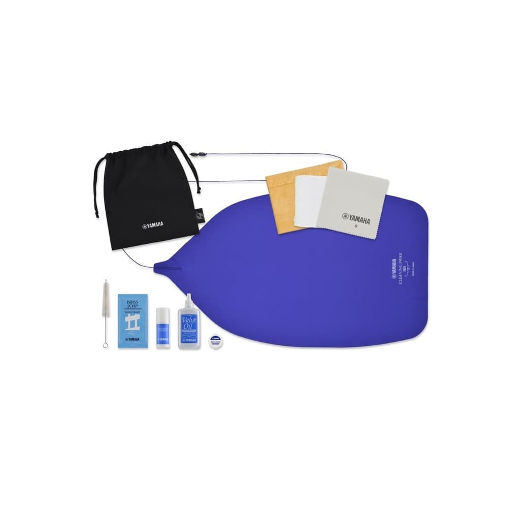 Kit de Manutenção para Instrumentos de Sopro Yamaha YAMAHA para Tuba (Pistão) KOSBBP6. Um conjunto de itens essenciais 
