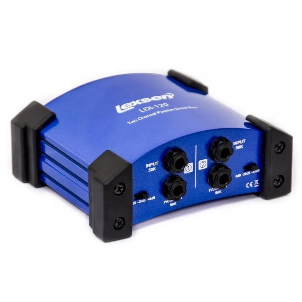 Direct Box Lexsen LDI-120 2 Canais Azul