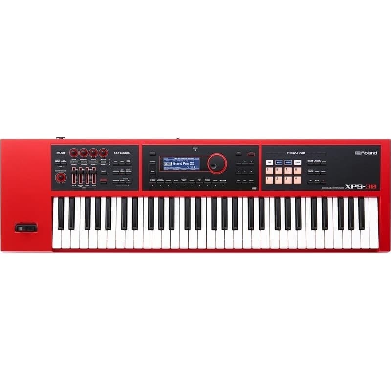 Teclado Roland Sintetizador Xps30 Vermelho
