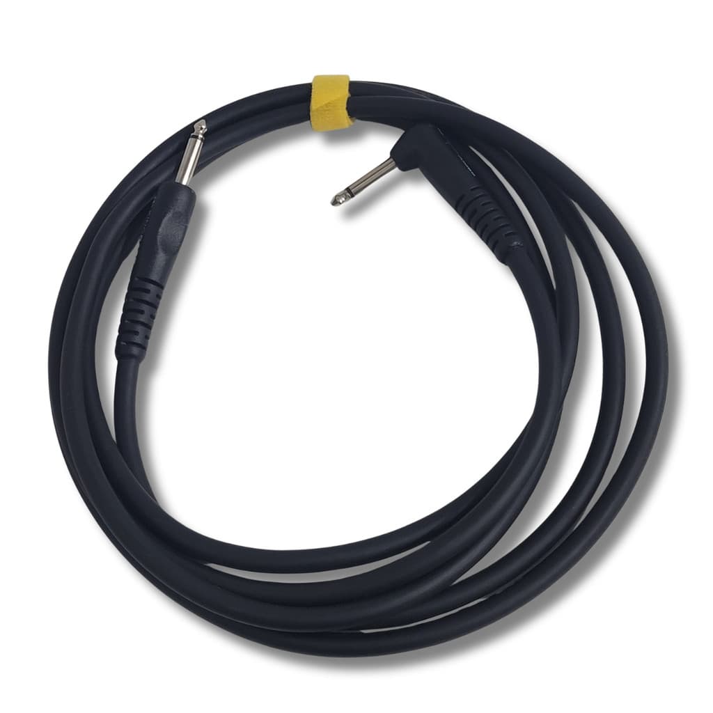 Cabo P10 + P10 90º Instrumento 3.05m 01.50mm King Bass Mac Cabos