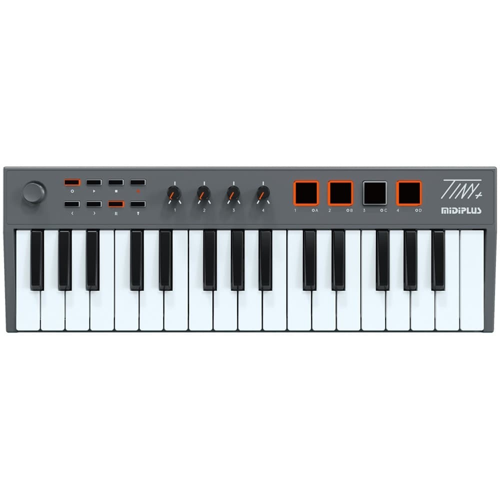 Midiplus Tiny+ Controlador Midi USB Avançado 32 Teclas