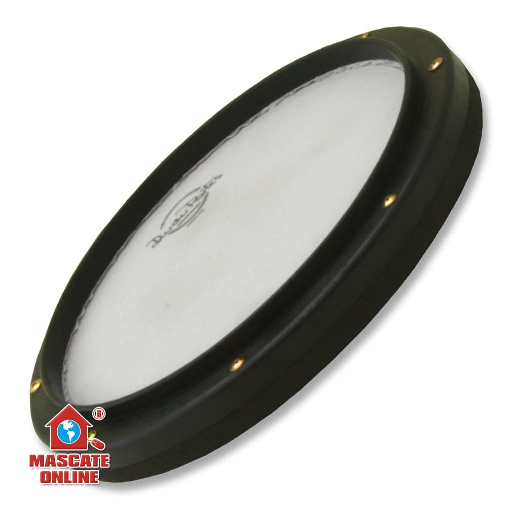 Pad Praticável Estudo Bateria 8 pol pele porosa Luen 18011 treino bateria caixa percussão