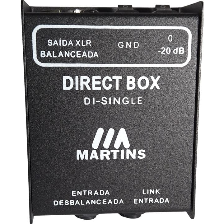 Direct Box Passiva Martins DI-S 1 Canal frente
