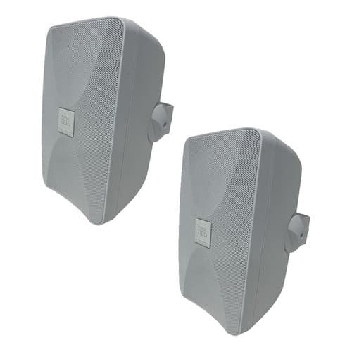 Caixa De Som Ambiente Jbl Csa6 Par Branca Passiva 100 W Rms