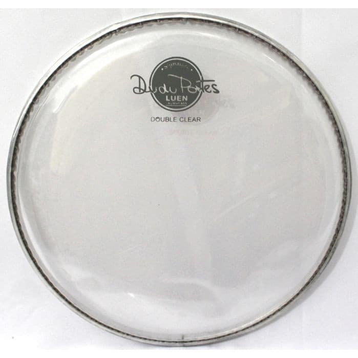 Pele De Bateria Pele 12 Double Clear Dudu Portes