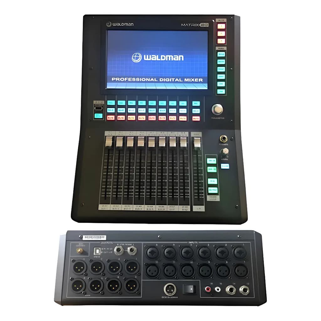 Mesa De Som Digital Waldman MTX-20 Profissional Mixer Bivolt