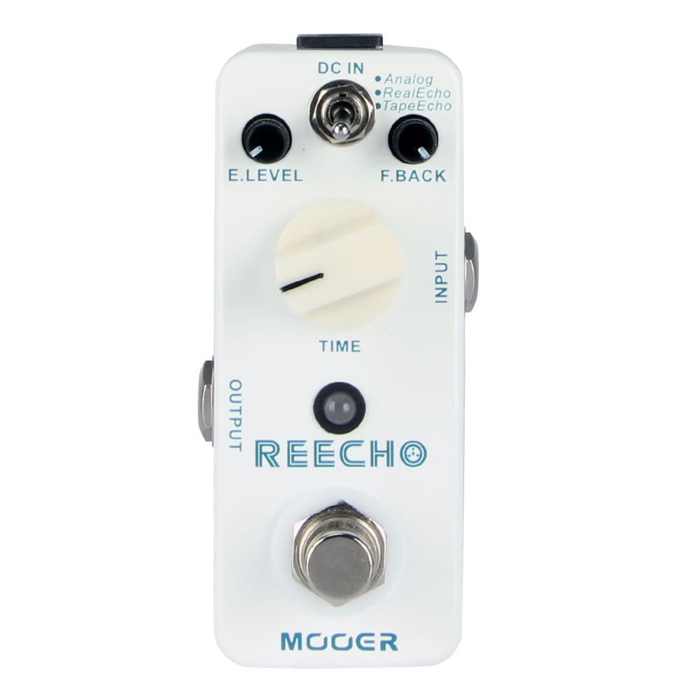 MOOER MDL2-Reecho Pedal de Delay Digital para Guitarra Elétrica