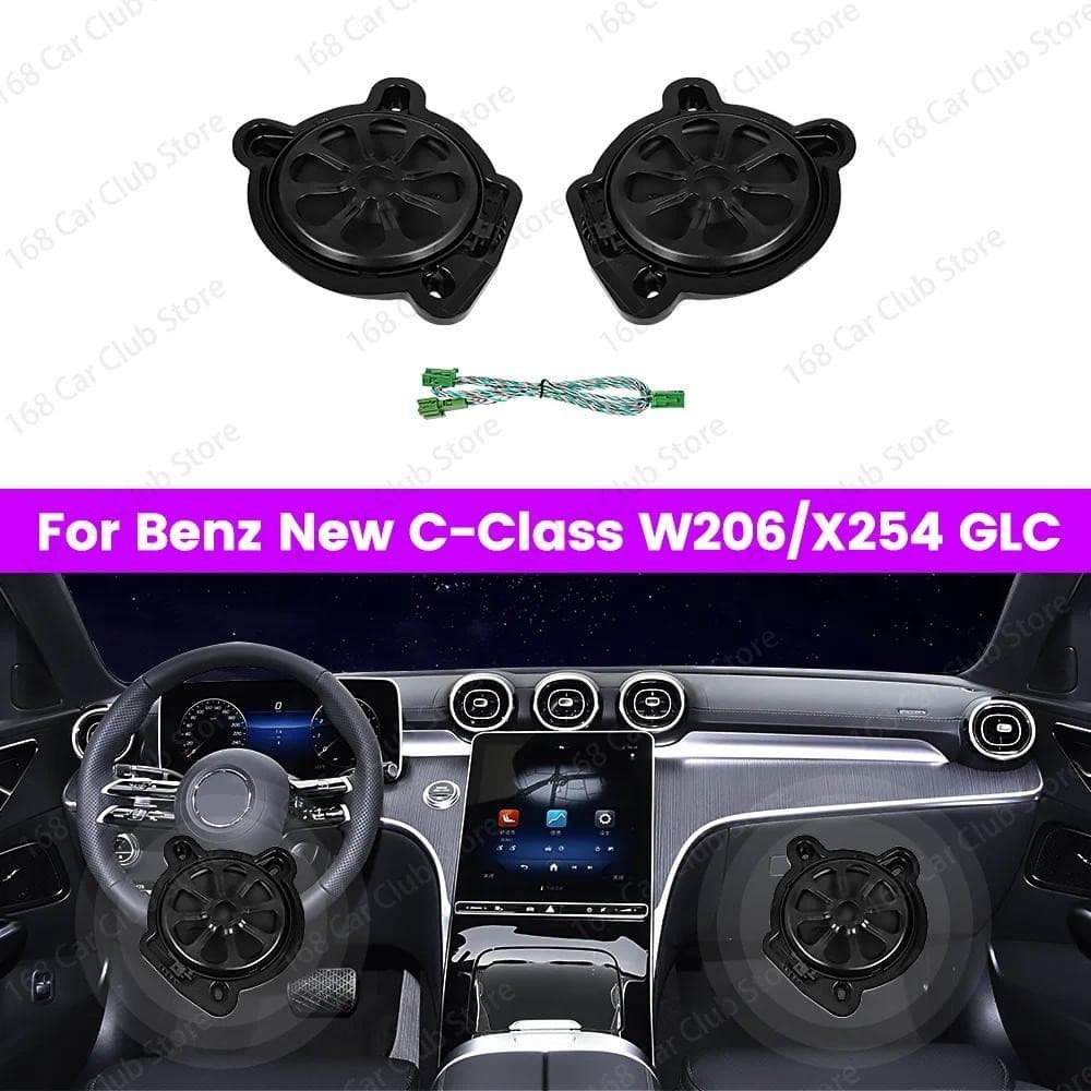 Alto-Falante De Áudio subwoofer De 8 Polegadas Para Mercedes Benz W206 GLC X254 C-Class Carro De Alta Potência Baixo Chi