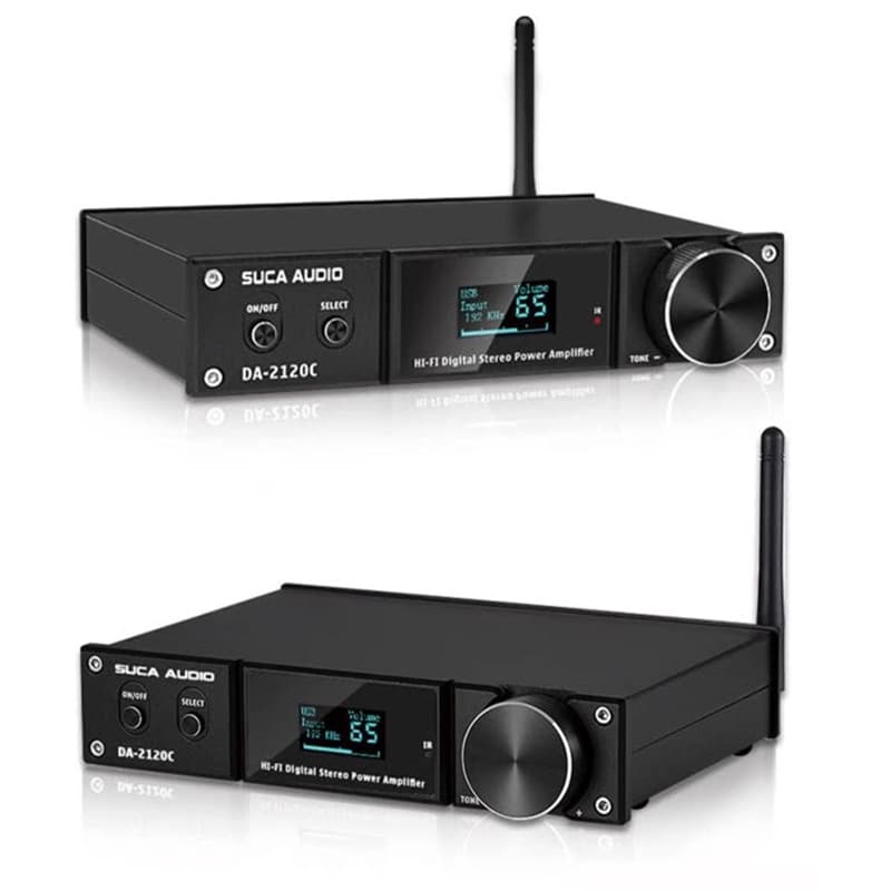 SUCA AUDIO DA-2120C 240W Hi-Fi Amplificador digital Bluetooth multifuncional de alta potência com Amplificador Estéreo