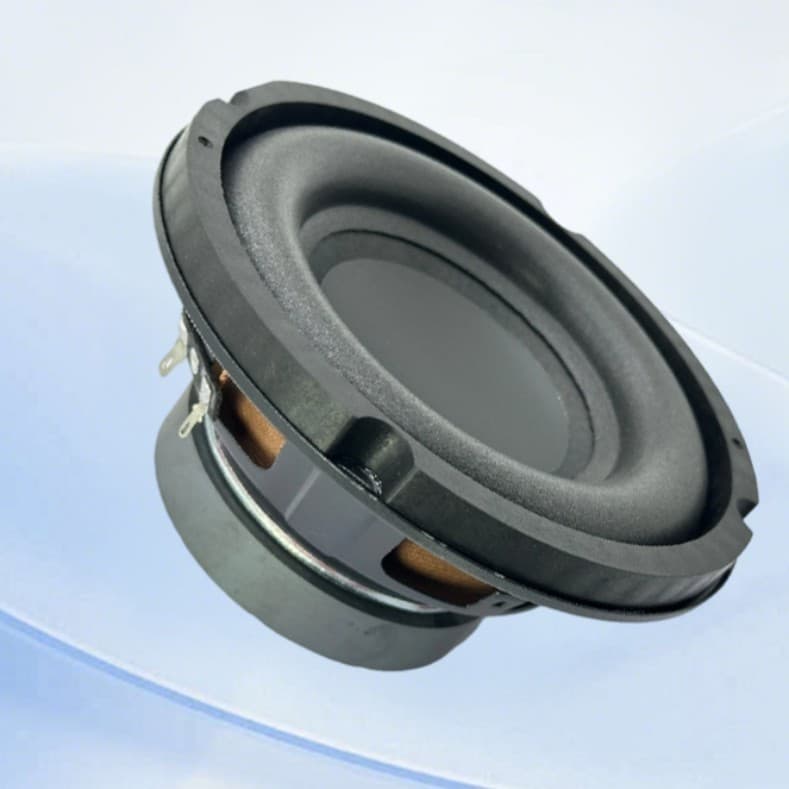 Alto-falante subwoofer de 6,5 polegadas e 100 ohms, alto-falante subwoofer automotivo de 35 núcleos, alto-falante de áud