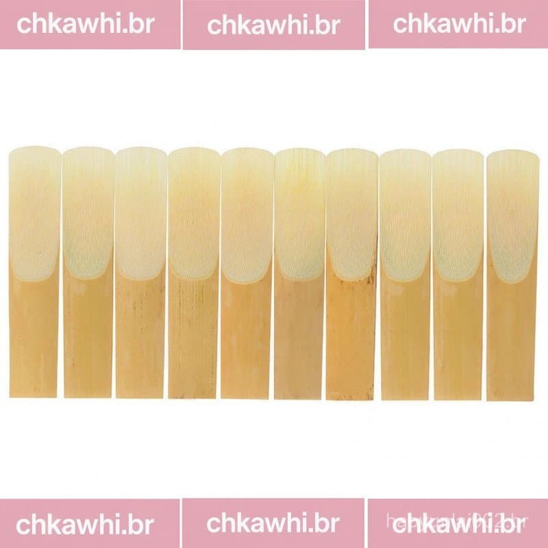 Tenor musicais Palhetas Tenor 1, 5 as 10 Resistir Palhetas Rios de Bambu 1 musicais Palhetas Tenor ç Sax Bb.