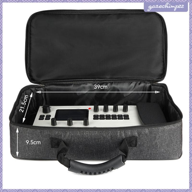 [Gazechimp] Pedalboard Guitar Effects Storage Bolsa Organizador Resistente A Arranhões Em Tecido Oxford Que Economiza Es
