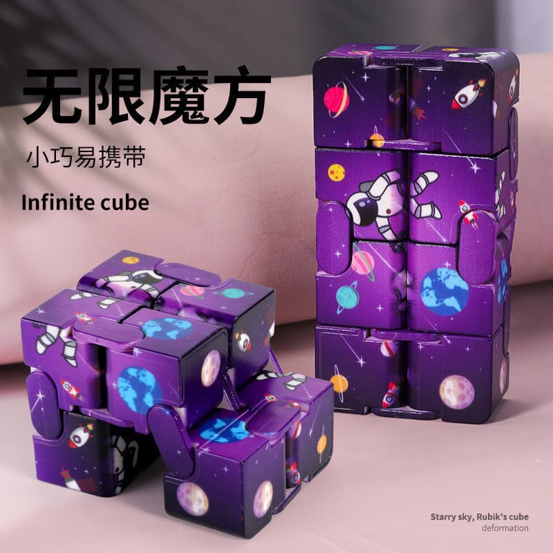Novo Spaceman infinito Flip cubo de rubik segunda ordem quebra-cabeça cubo de rubik Diagonal cubo de rubik brinquedos in