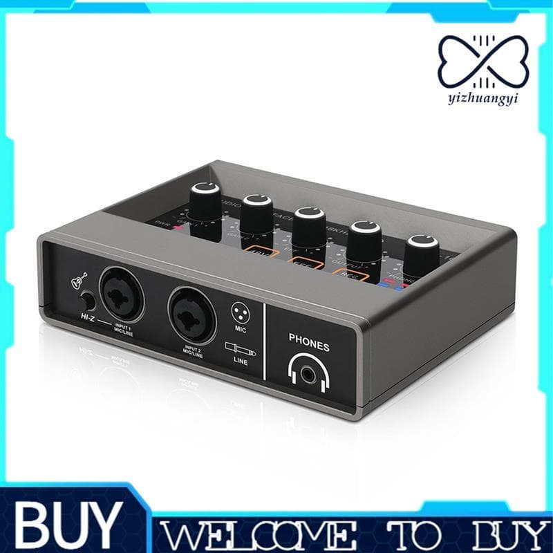 Mixer De Áudio Profissional , Interface USB , Placa De Som , Equipamento De DJ , Estúdio De Gravação , Conversor De Guit