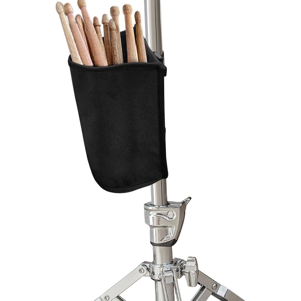 Bolsa para Baquetas - Suporte para Baquetas com Alças para Bateria e Suporte de Partitura, Bolsa Portátil para Baquetas 