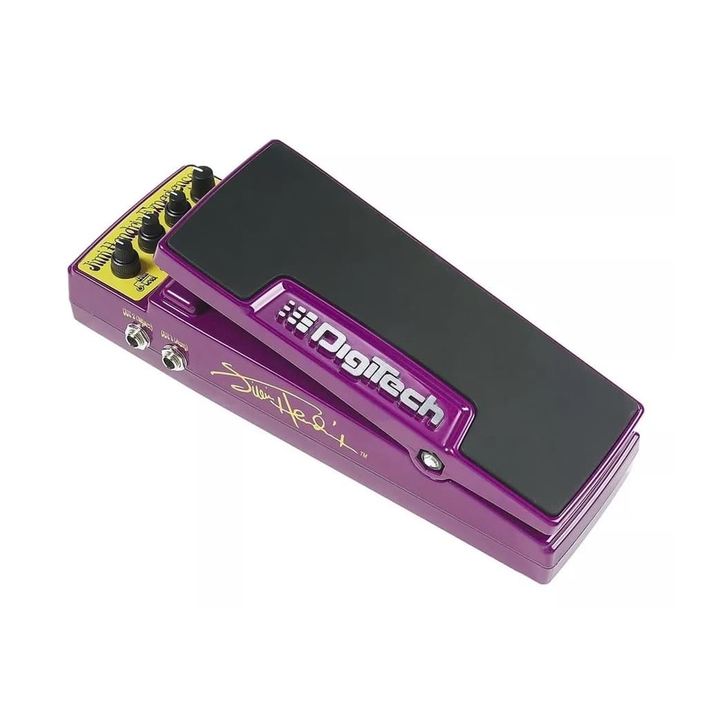 Pedal de efeito Digitech Wah JHE Jimi Hendrix Experience em roxo e preto