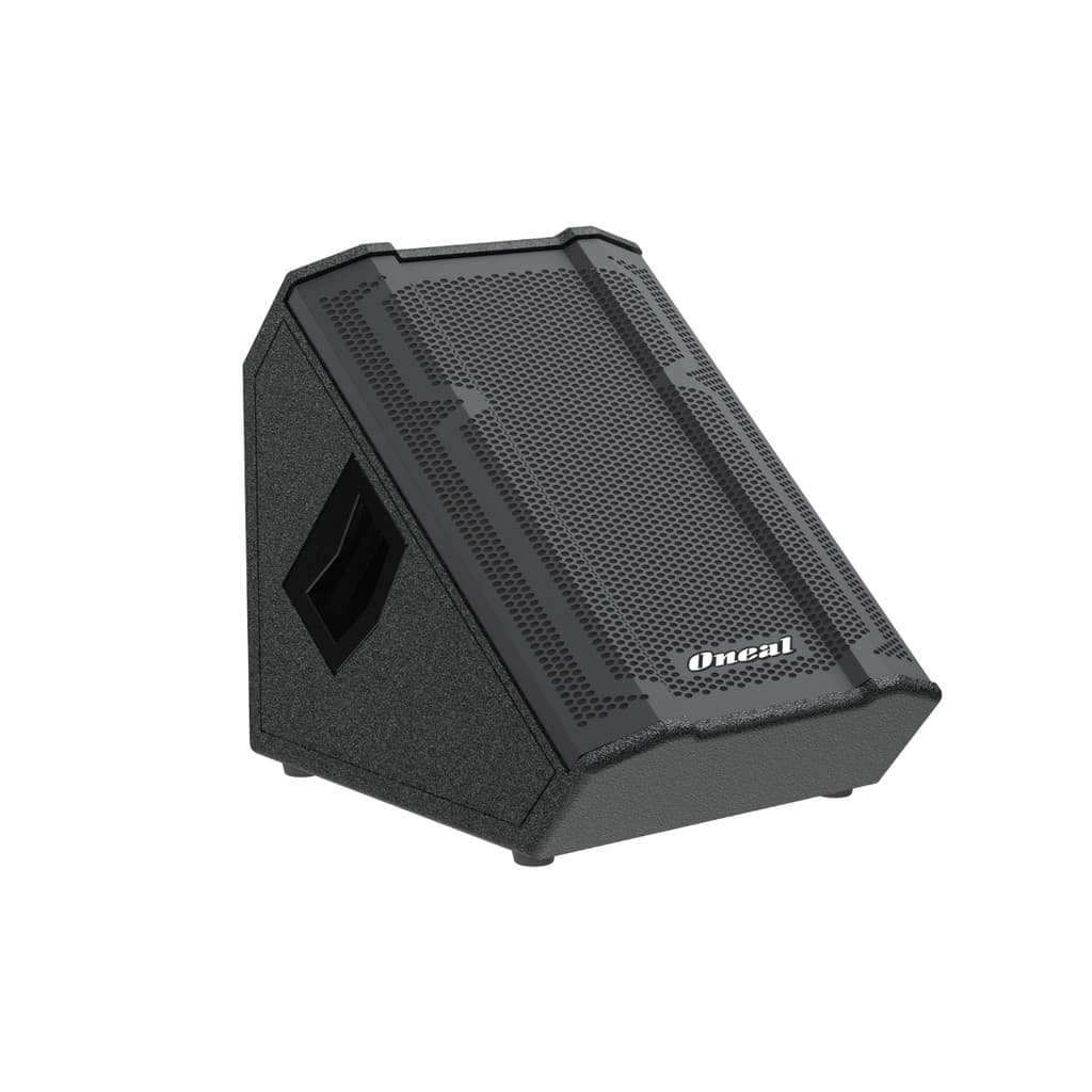 Caixa de monitor de retorno ativo Oneal preto com logotipo branco