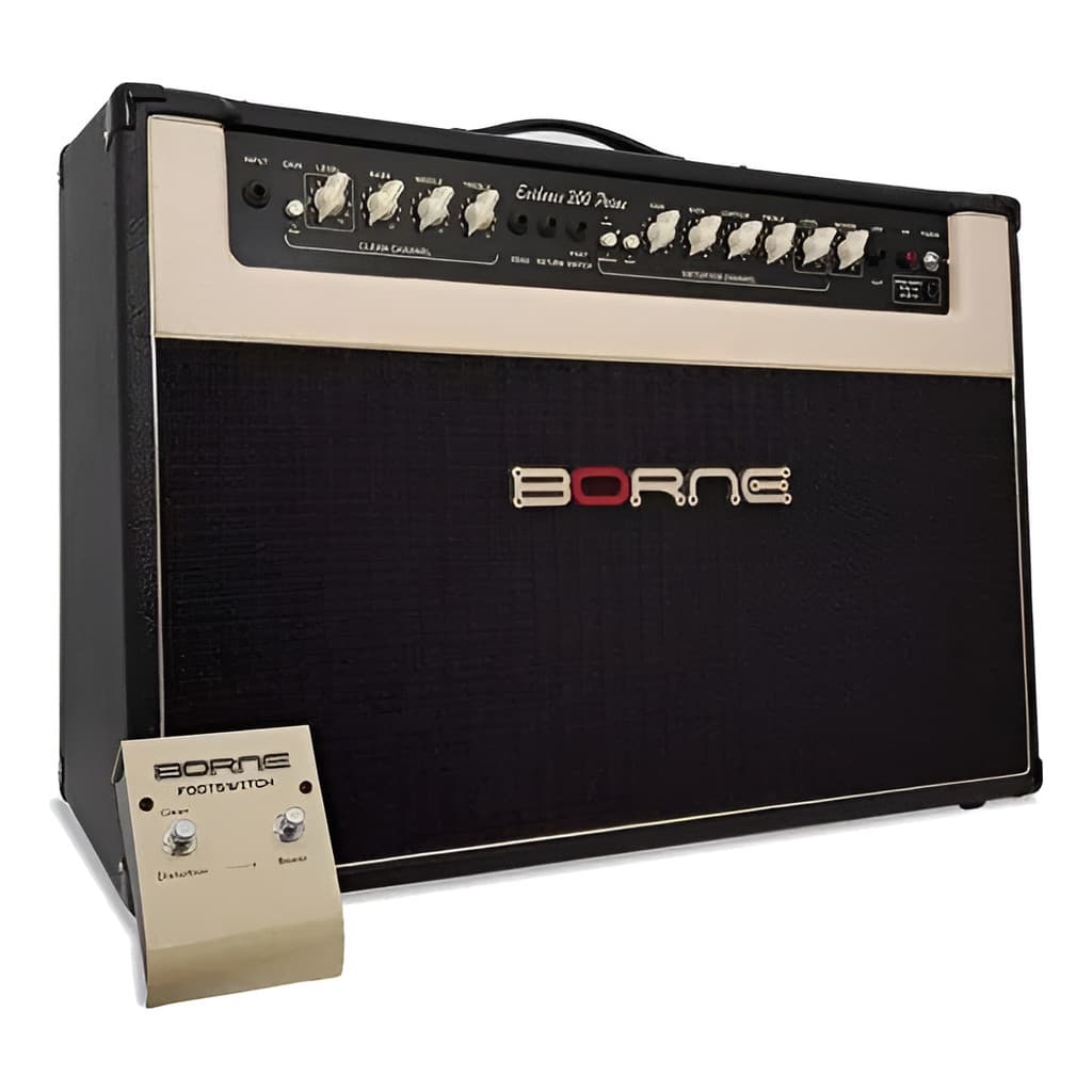 Amplificador de guitarra Borne Evidence 200 Prime 200wrms com pedal de efeitos