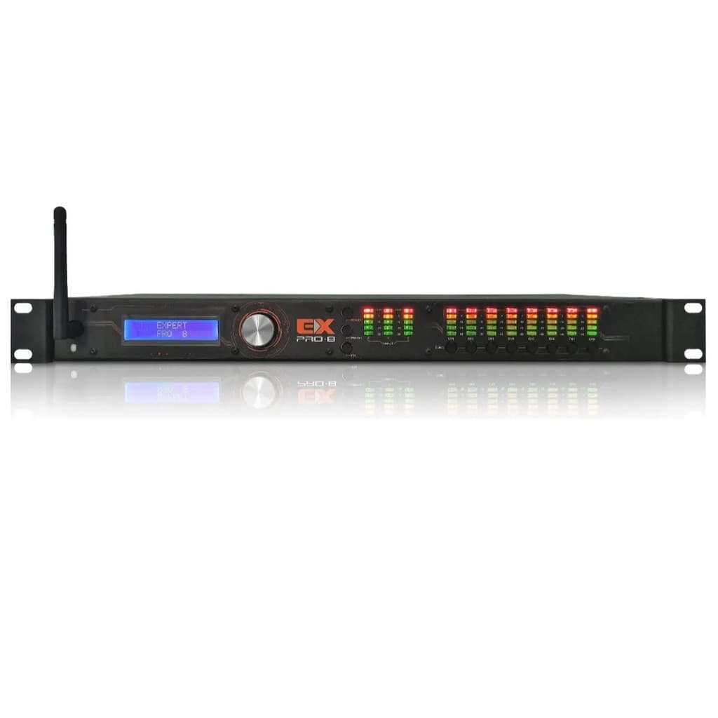 Processador de Áudio PRO8 8 Canais Bluetooth Expert frente