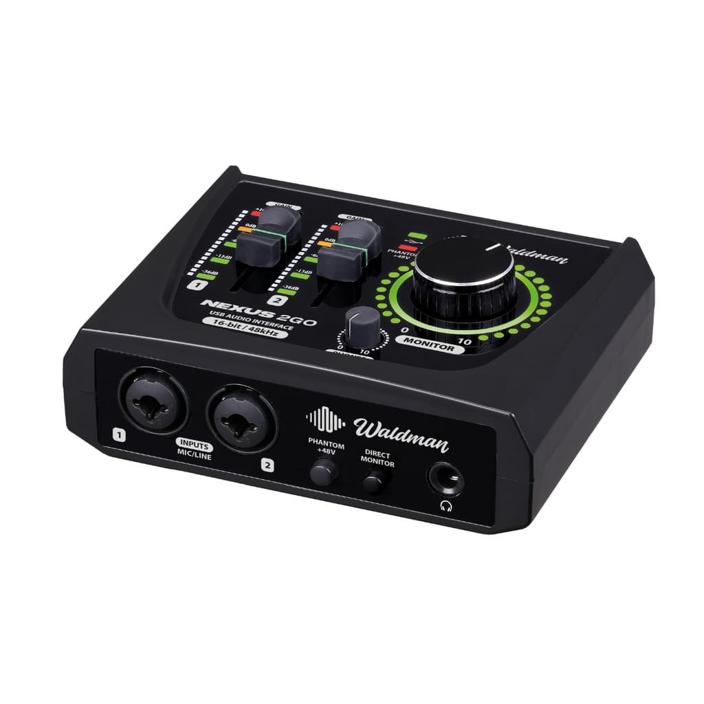 Interface de Áudio Waldman Nexus 2GO 2 Canais Usb-C