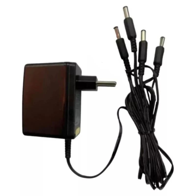 Fonte Pedal 9v 2a Para 4 Pedais Centro Negativo Bivolt