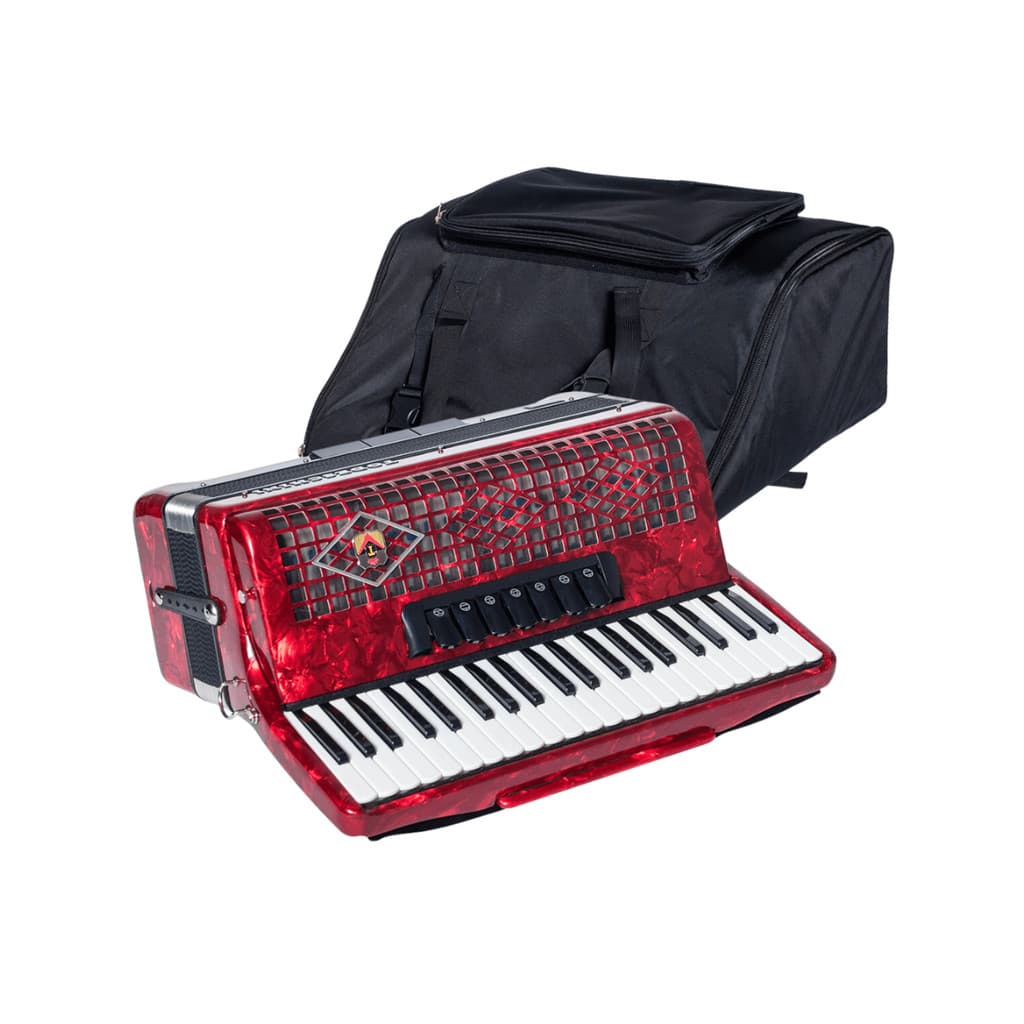 Acordeon Sanfona 120 Baixos Todeschini Yw827 41 Teclas 120 Baixos C/Bag