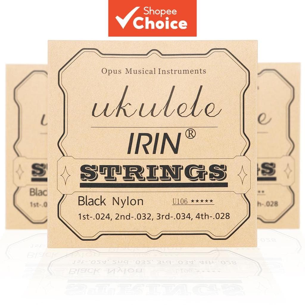  IRIN 4 Pcs/Set Cordas de Nylon para Ukulele Substituição de Cordas Peças para Ukulele Prático e Durável Corda de Violão