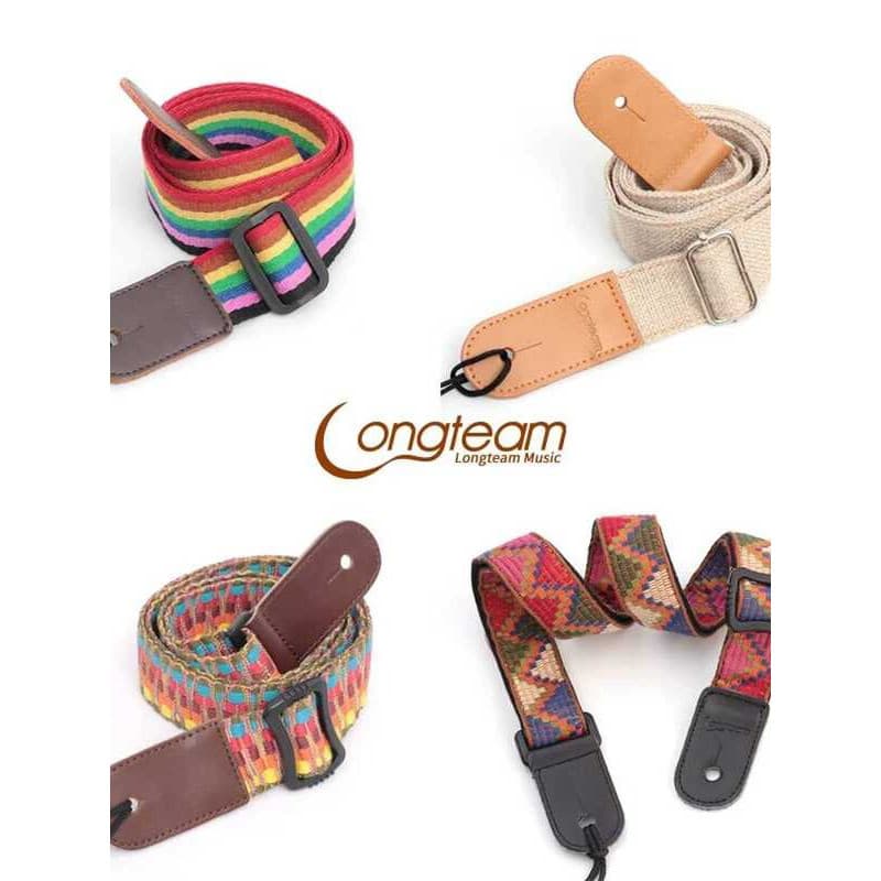 Yamaha guitarra cinta Langtin cabeça de couro ukulele cinta algodão linho ukulele ukulele pequeno